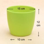 Flower Pots Round Shape For Indoor / Outdoor Gardening - Image 6
