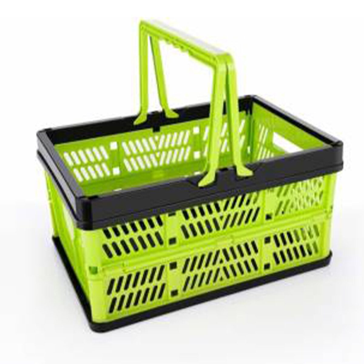 Folding Shopping Portable Storage Basket - Image 5