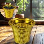 Plastic Flower Valencia (Pot) Home and Outdoor (1 Pc) - Image 4