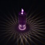 Big Simple Candles for Home Decoration, Crystal Candle Lights (Multicolor) - Image 7