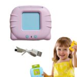 Preschool Learning Toys Flash Cards for Small Kids Educational Toys English Words Learning Machine for Kids with 224 Words, Birthday Gift for Kids Intelligent Electric Kids Language Card (1 Set) - Image 5