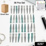 36Pcs MULTIPURPOSE PLASTIC CLOTH HANGING PEGS / CLIPS - 36 PCS - Image 2