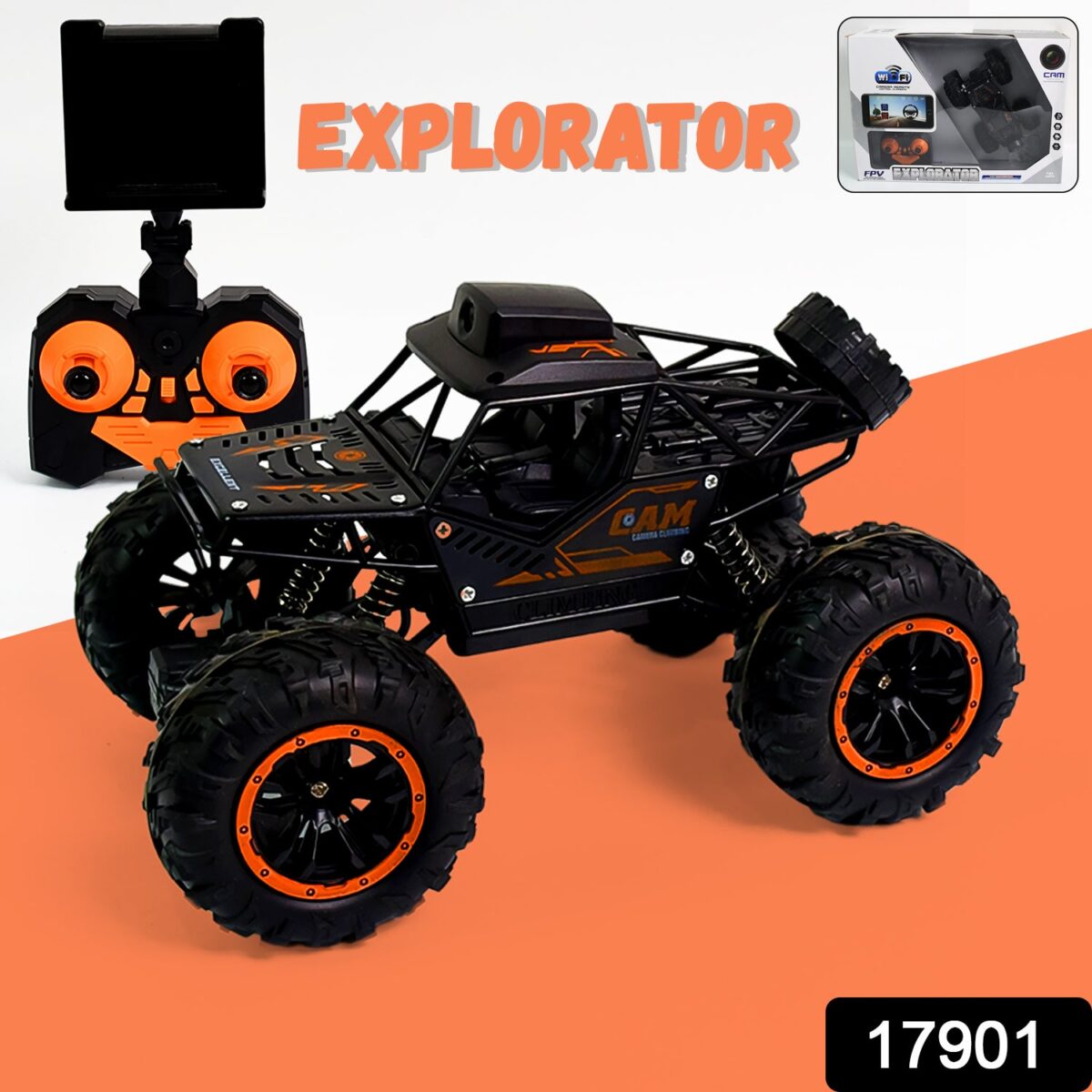 Remote Control Off-Road Truck with HD Camera - Image 2