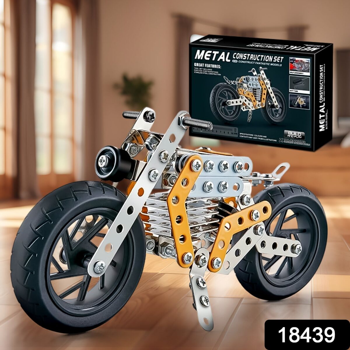 Metal DIY Bike Building Blocks for Kids (bike 162 pc of Bike Tool / 1 SetÃ£â‚¬â€˜ - Image 2