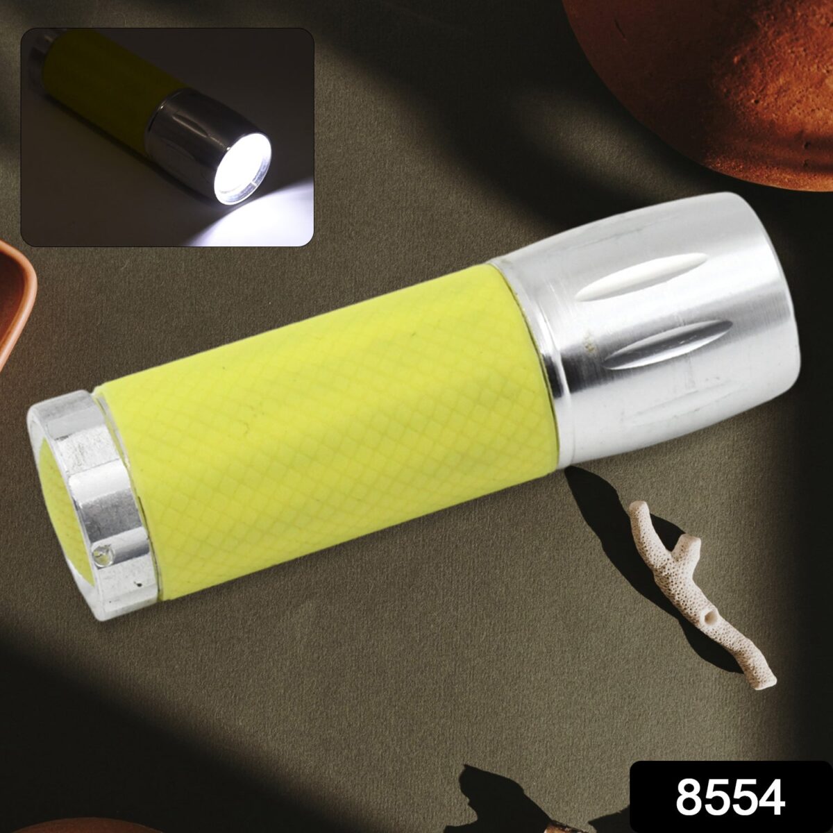 Mini LED Flashlight Torch | Pocket Size | High Lumen | Battery Operated (Battery not included / 1 pc) - Image 2