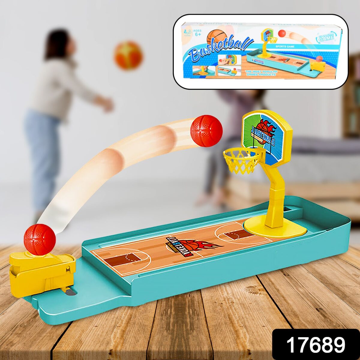 Mini Table top Finger Basketball & Bowling Game Ã¢â‚¬â€œ Indoor Family Fun for Kids & Adults - Image 2