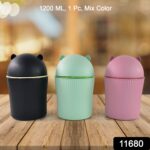 Apex Mini Tabletop Dustbin (1 Pc / 1200 ML / Mix Color) - Image 2