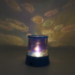 LED Projector Night Light â€“ 3 Battery Lamps, Rotating with Music, Perfect for Kids & Home Decor (1 Pc, Battery Not Included) - Image 3